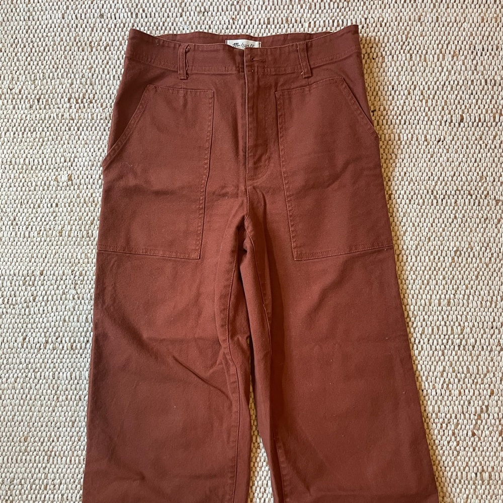 Madewell high waisted work pants